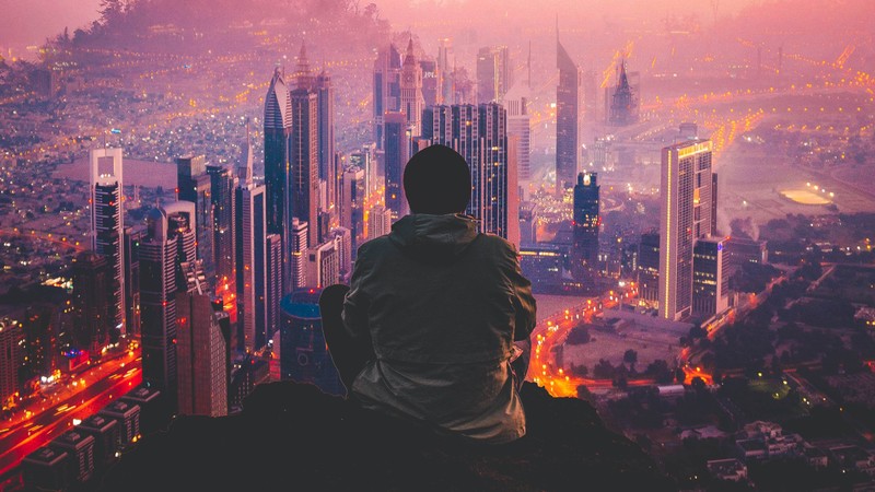 alone, evening, photography, hd, 4k