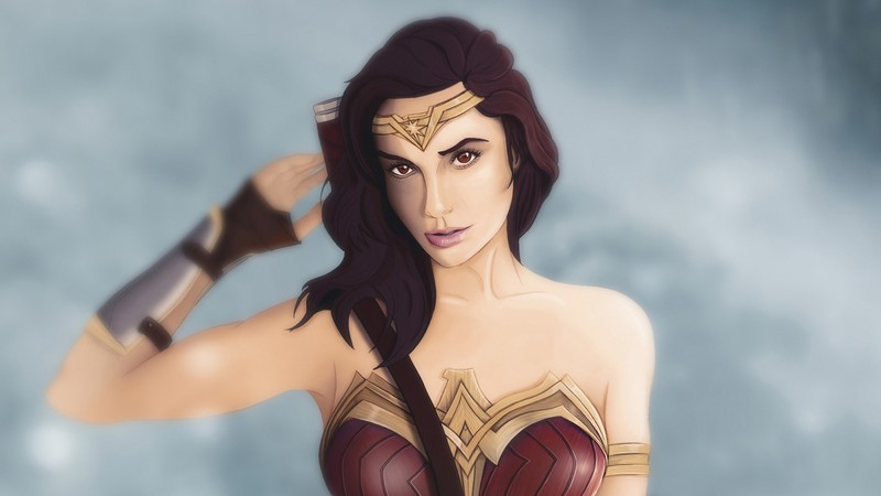 wonder woman, hd, 4k, superheroes, artwork, digital art, artstation