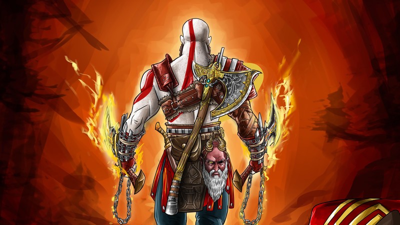 kratos, god of war 4, god of war, games, ps games, hd, 4k