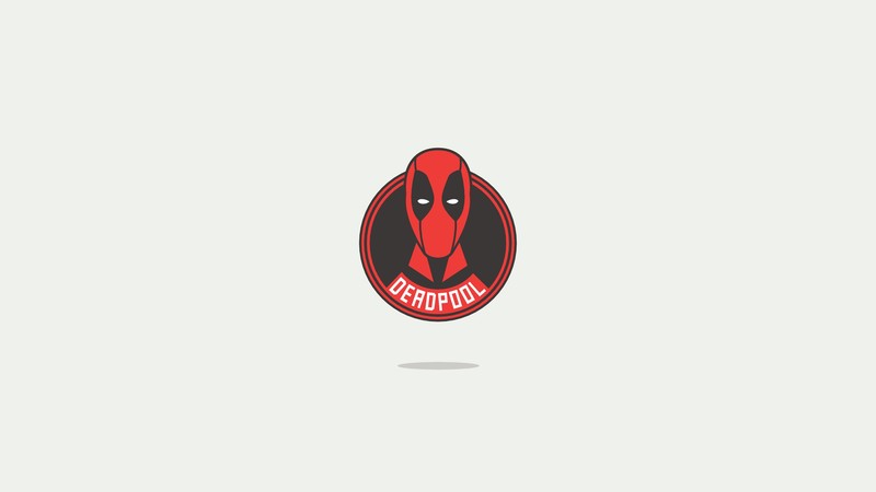 deadpool, superheroes, hd, minimalism, minimalist, 4k, behance