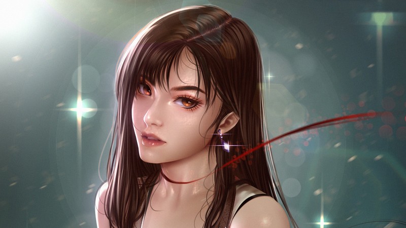 tifa lockhart, final fantasy, games, hd, deviantart