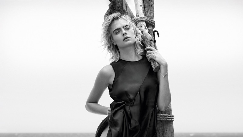 cara delevingne, celebrities, girls, photoshoot, hd, 4k, monochrome, black and white