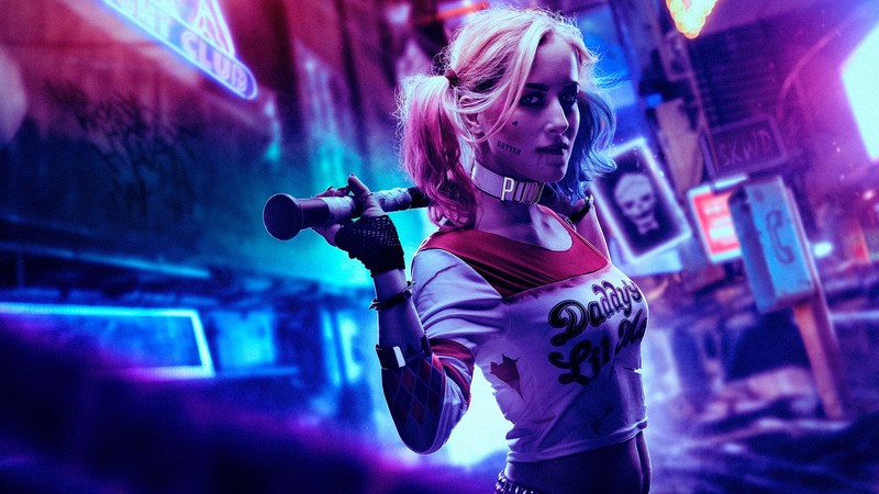 harley quinn, hd, superheroes, digital art, artwork, 4k, behance, cosplay