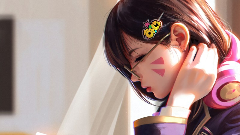 dva overwatch, overwatch, games, hd, artwork, artist, digital art, deviantart, 4k