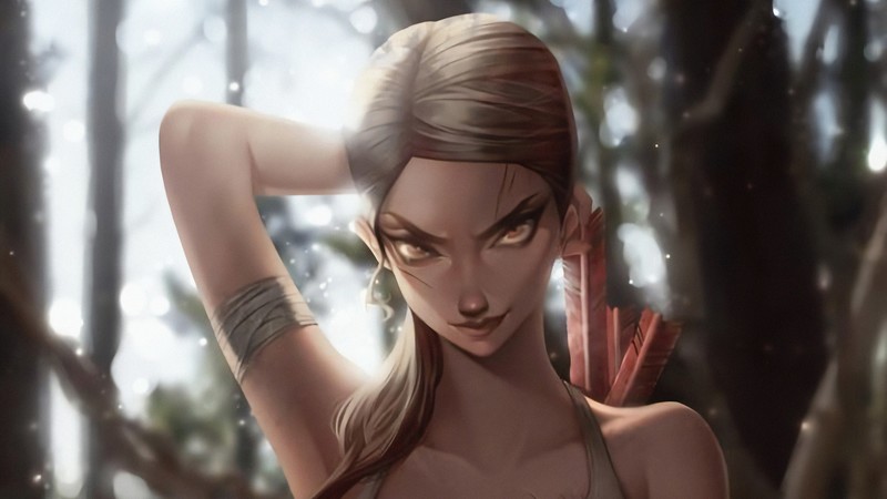 lara croft, tomb raider, games, artist, artwork, digital art, hd, deviantart