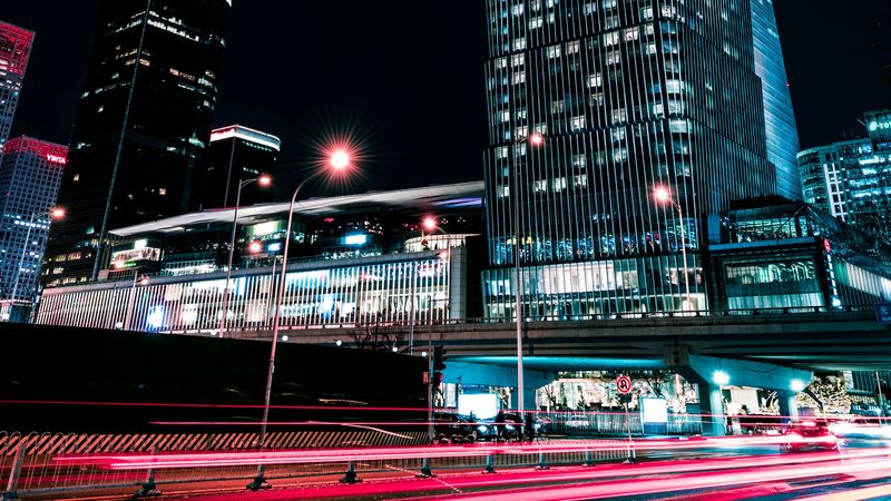 night city, buildings, tower, skyscraper, architecture, 4k