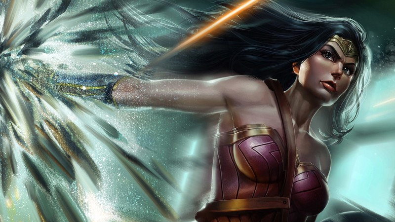 wonder woman, hd, 4k, superheroes, artwork, digital art, artstation