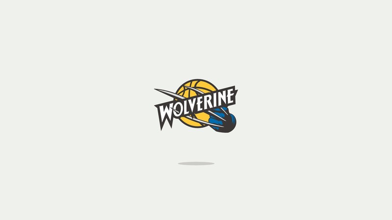 wolverine, superheroes, hd, minimalism, minimalist, 4k, behance