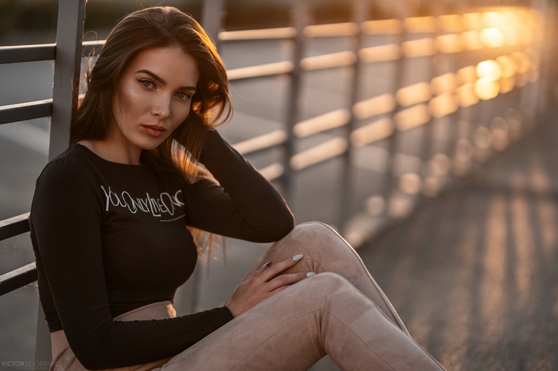 brunette, girls, model, hd, depth of field