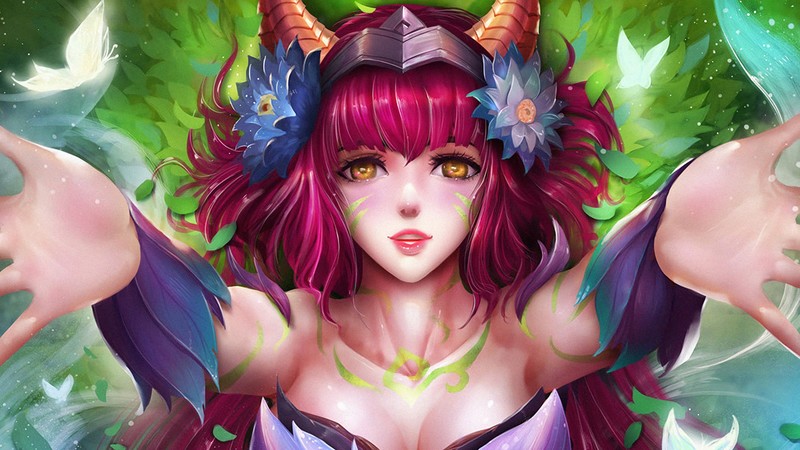 ahri, league of legends, games, artwork, artist, digital art, hd, deviantart