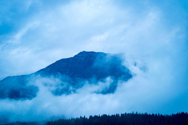 nature, hd, 4k, fog, mountains