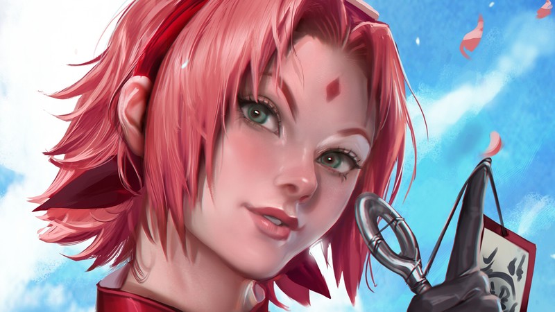 sakura haruno, naruto, anime, anime girl, hd