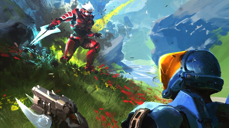 halo 3, games, hd, artist, artwork, digital art