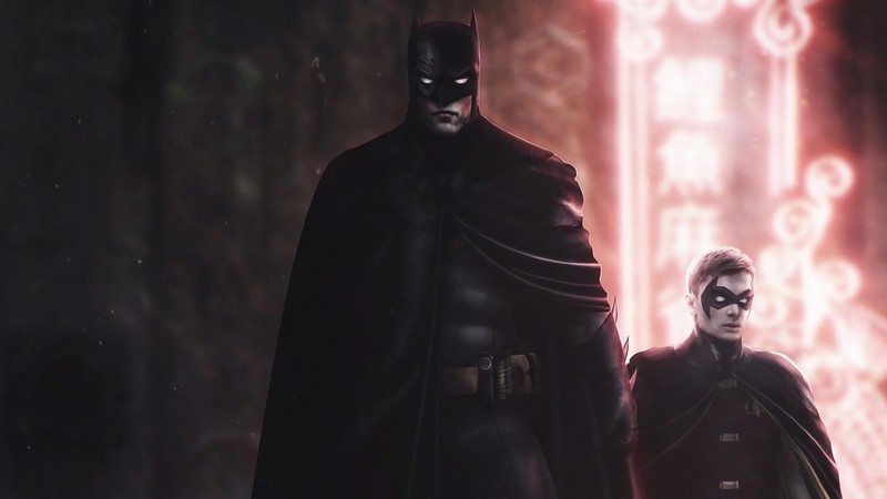 batman, robin, superheroes, hd, 4k