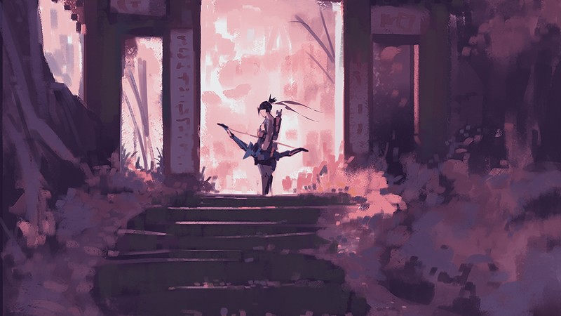 hanzo overwatch, overwatch, games, hd, artist, artwork, digital art, deviantart