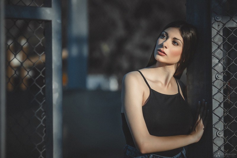 black dress, girls, model, hd, 4k