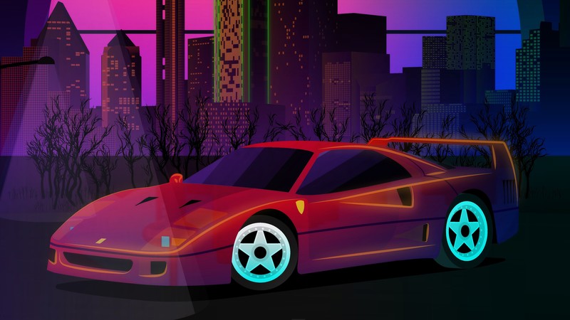 ferrari, retro, cars, hd, 4k, 5k