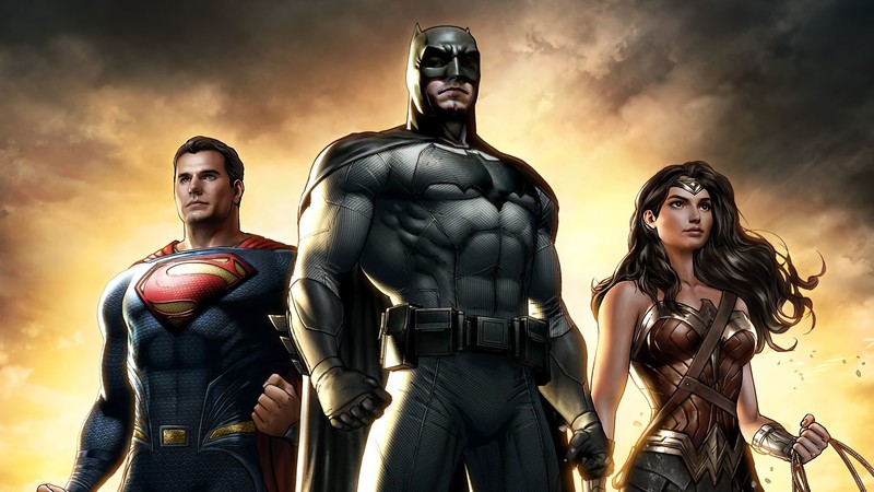 batman, superman, wonder woman, hd, superheroes, artstation, artwork