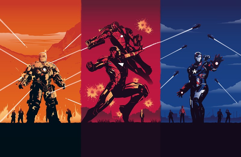 iron man, hd, 4k, superheroes, digital art, artwork, behance