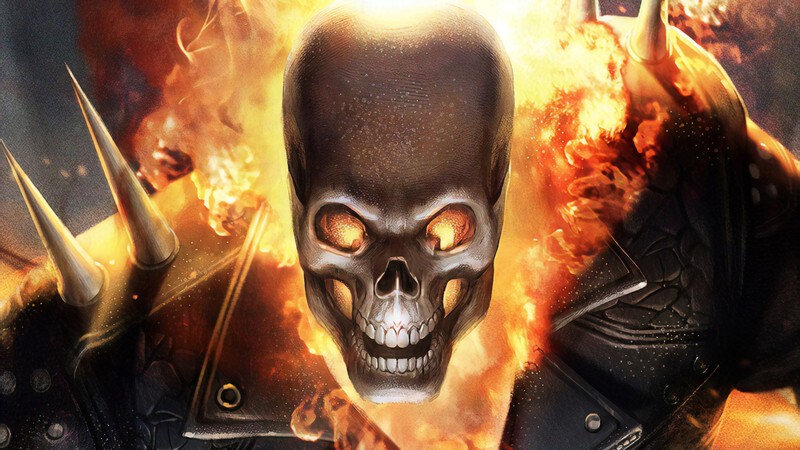 ghost rider, superheroes, artist, artwork, digital art, hd, 4k, artstation