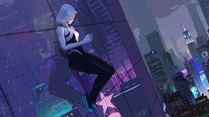gwen stacy, gwen, superheroes, hd, 4k, deviantart