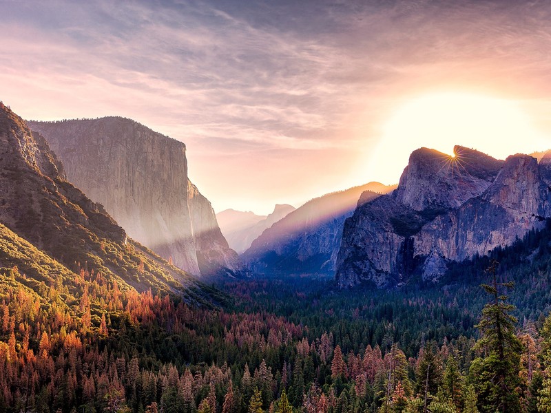 yosemite, valley, nature, hd