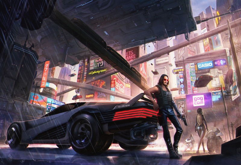 cyberpunk 2077, keanu reeves, games, hd, 4k, artstation, cyberpunk