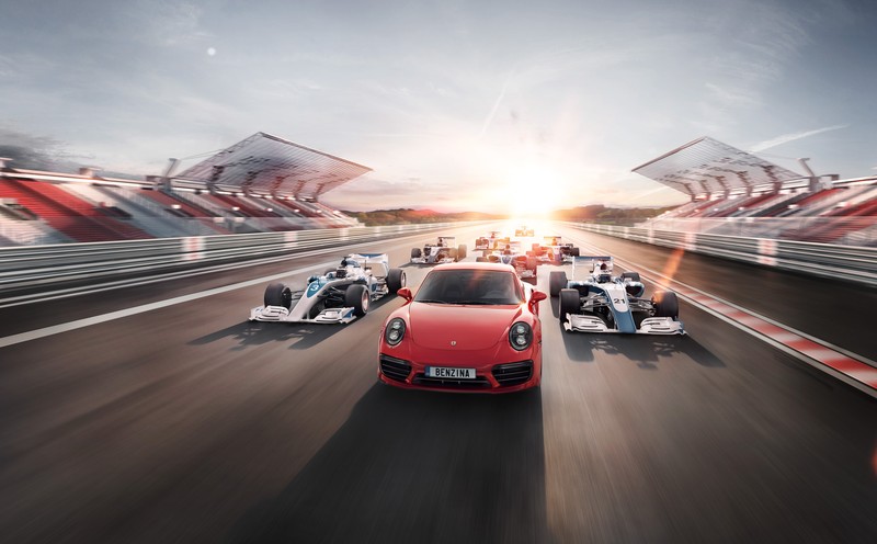 porsche, hd, 4k, cars, behance