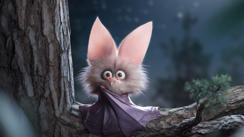 bat, creature, artist, artwork, digital art, hd, 4k, artstation