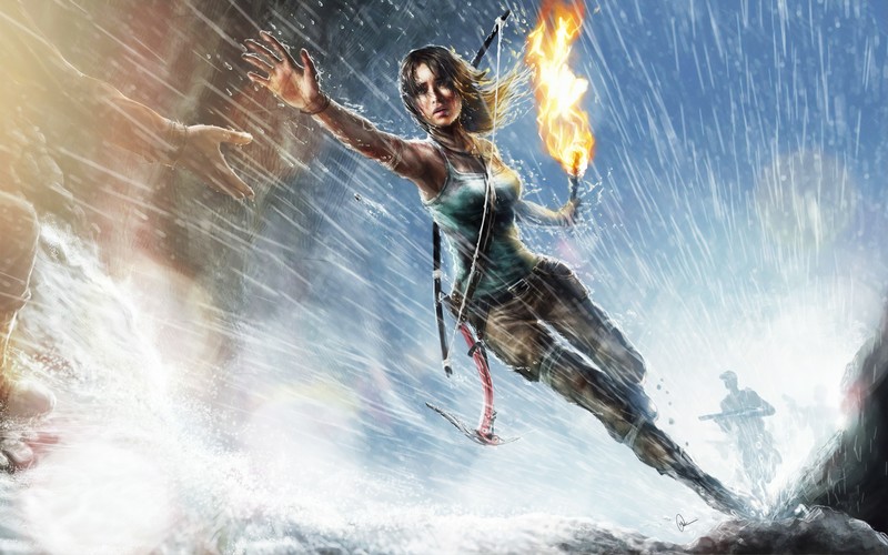 lara croft, tomb raider, games, hd, 4k