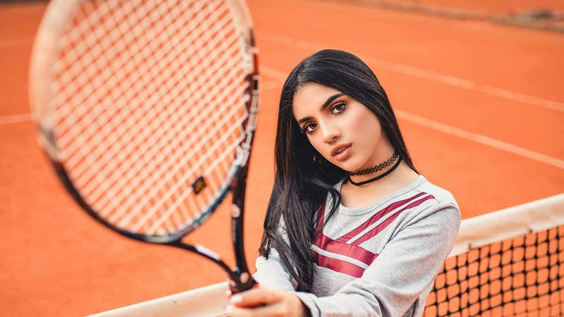 girls, model, hd, tennis