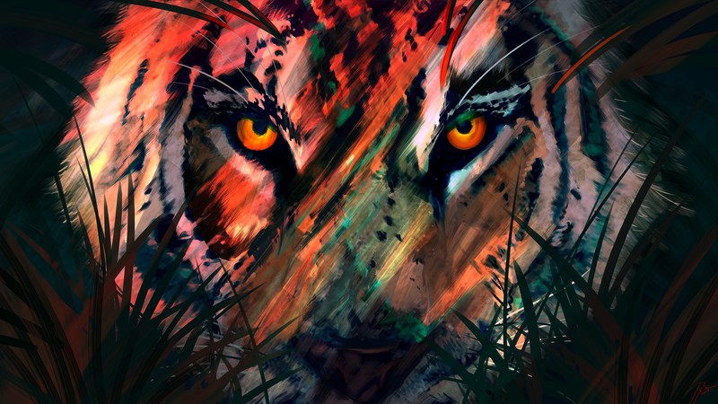 lion, animals, hd, artist, artwork, digital art, deviantart