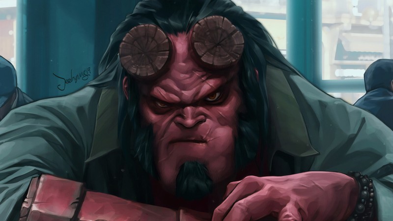 hellboy, hd, 4k, superheroes, artwork, digital art, art