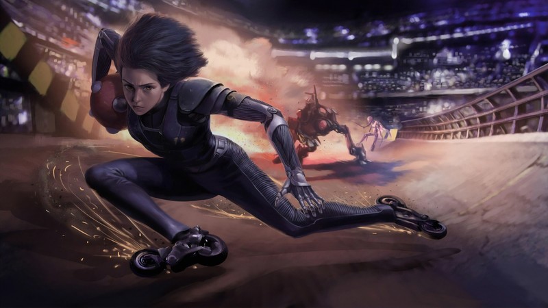 alita battle angel, artist, hd, artwork, 4k, artstation