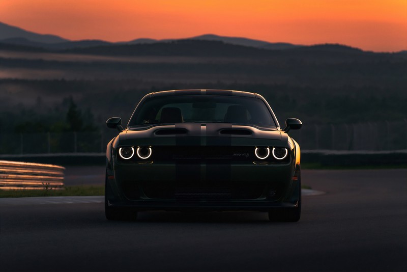 dodge challenger srt hellcat widebody, dodge challenger, 2019 cars, 4k, hd, behance