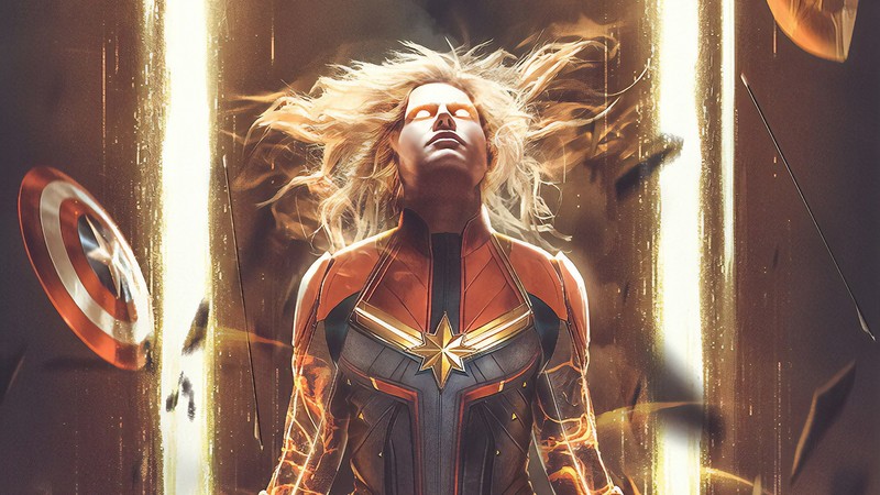 captain marvel, superheroes, hd, artist, artwork, digital art, artstation