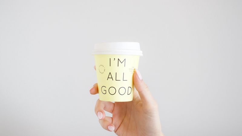 good, inscription, glass, hand, positive, 4k