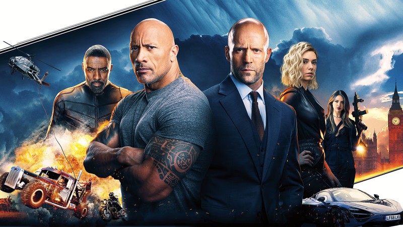 hobbs and shaw, 4k, 2019 movies, movies, hd, dwayne johnson, jason statham
