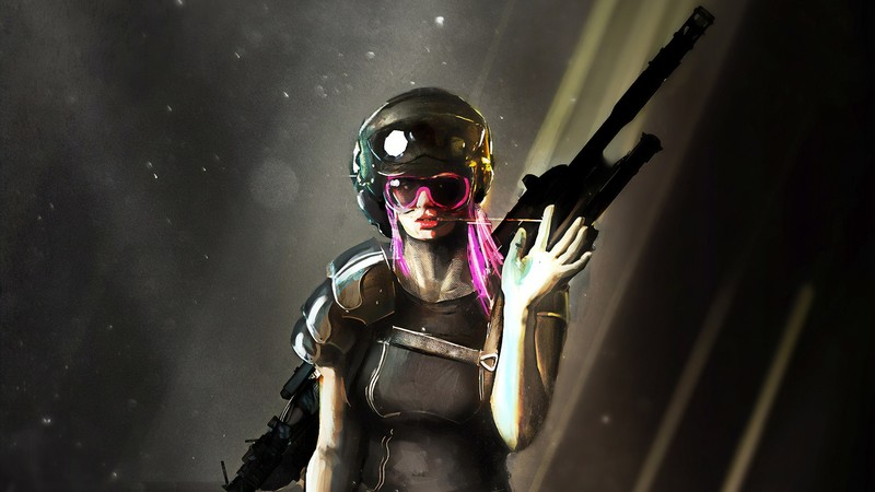 scifi, police, artist, artwork, digital art, hd, artstation