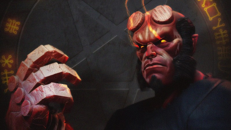 hellboy, hd, superheroes, artwork, digital art, art, behance