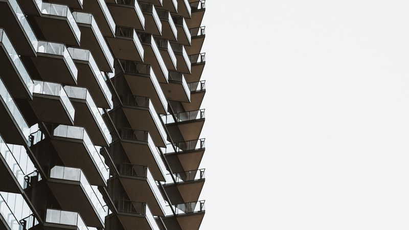 building, minimalism, architecture, high-rise, 4k
