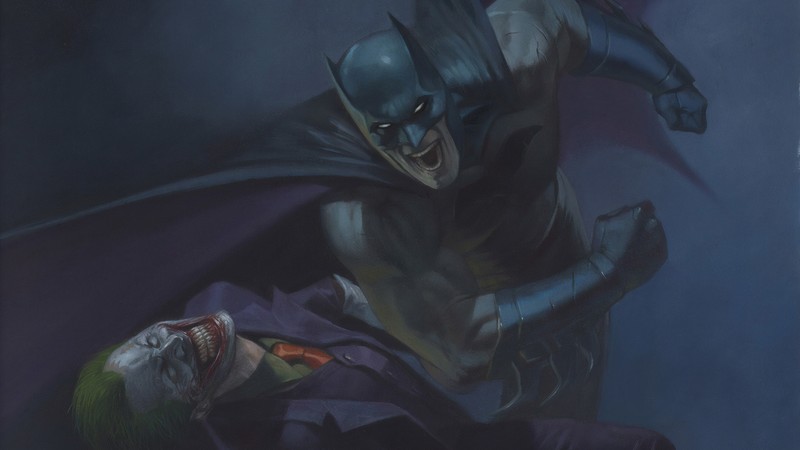 batman, joker, hd, 4k, superheroes, dc comics, artstation