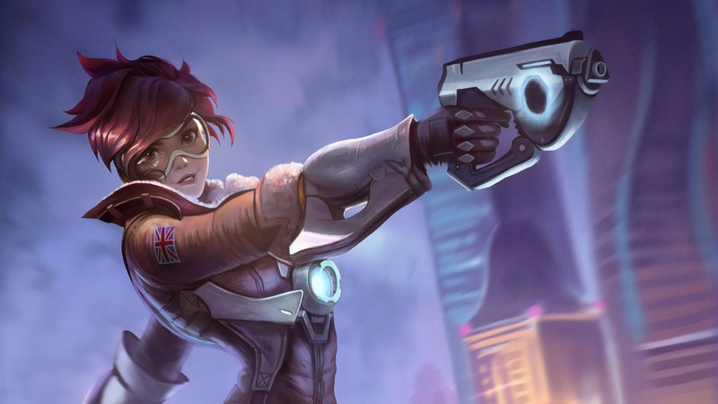 tracer overwatch, overwatch, games, xbox games, ps games, pc games, 2019 games, hd, artwork, artist, digital art, 4k, deviantart