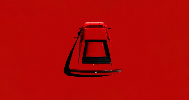 ferrari, cars, minimalism, minimalist, hd, 4k