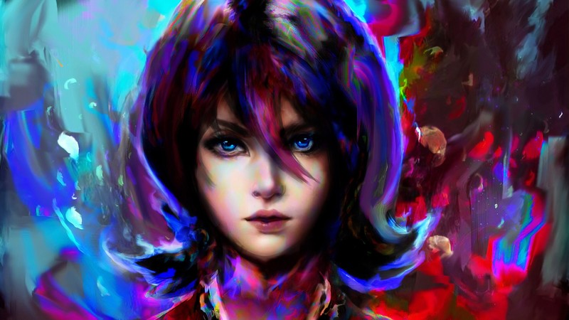 artist, artwork, portrait, digital art, hd, 4k, deviantart