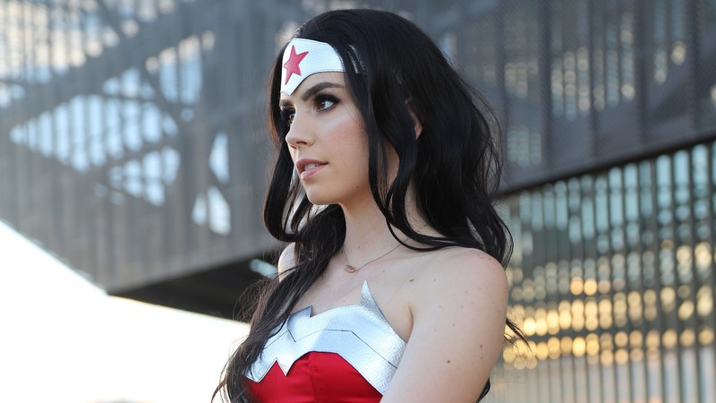 wonder woman, hd, 4k, superheroes, cosplay