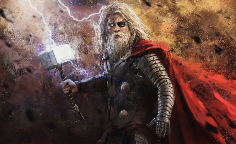 thor, hd, 4k, superheroes, artwork, digital art