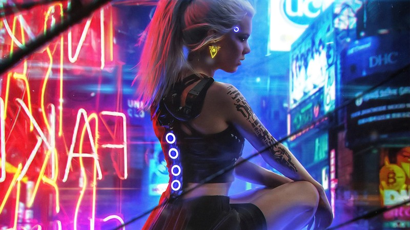 cyberpunk 2077, games, 2019 games, neon, artist, artwork, digital art, hd, 4k