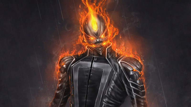ghost rider, hd, 4k, artist, artwork, superheroes