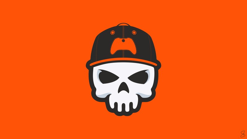 games, hd, 4k, skull, minimalism, minimalist